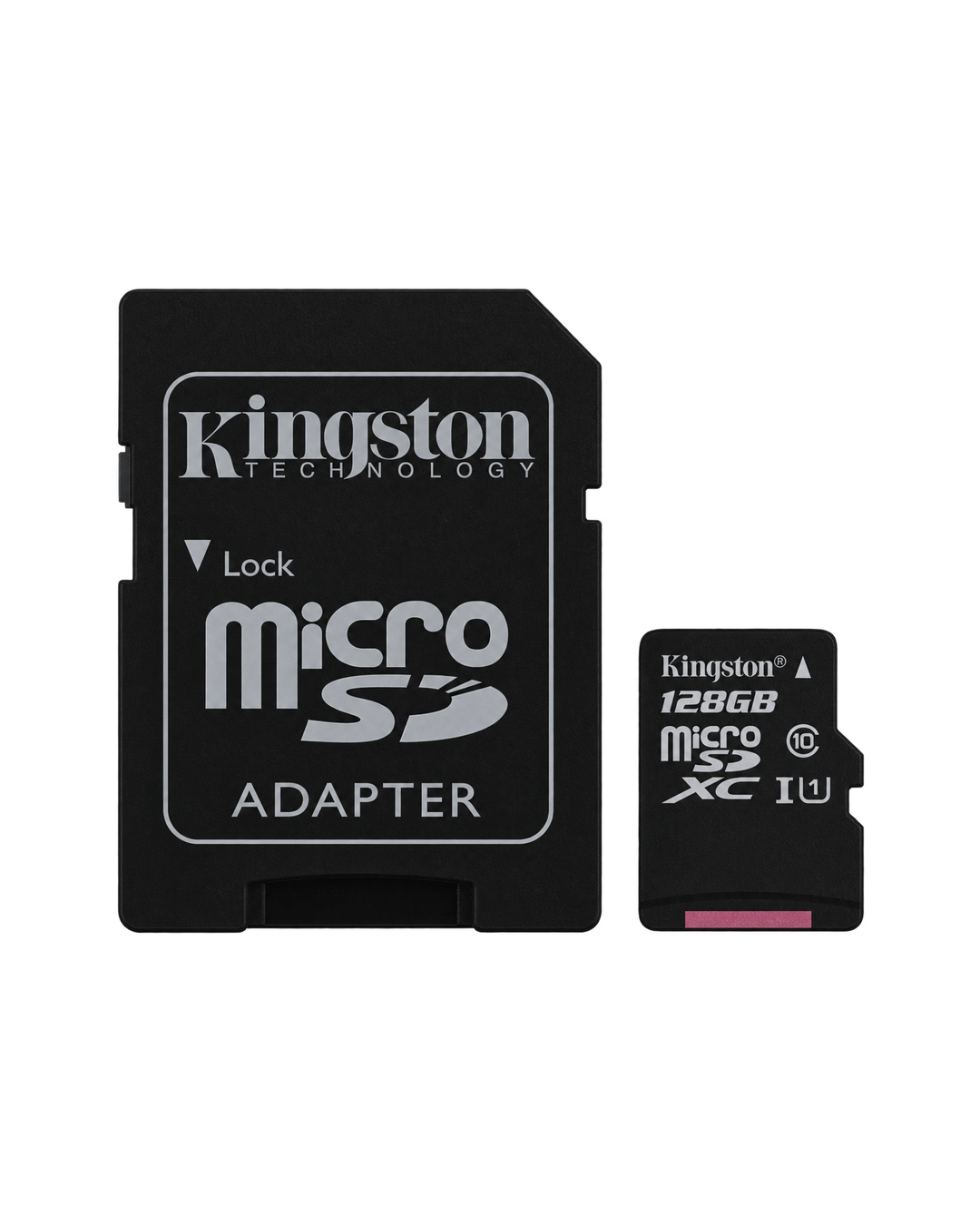 Tarjeta microSD Kingston Canvas Select Plus 128 GB, 100 MB/s con adaptador SD