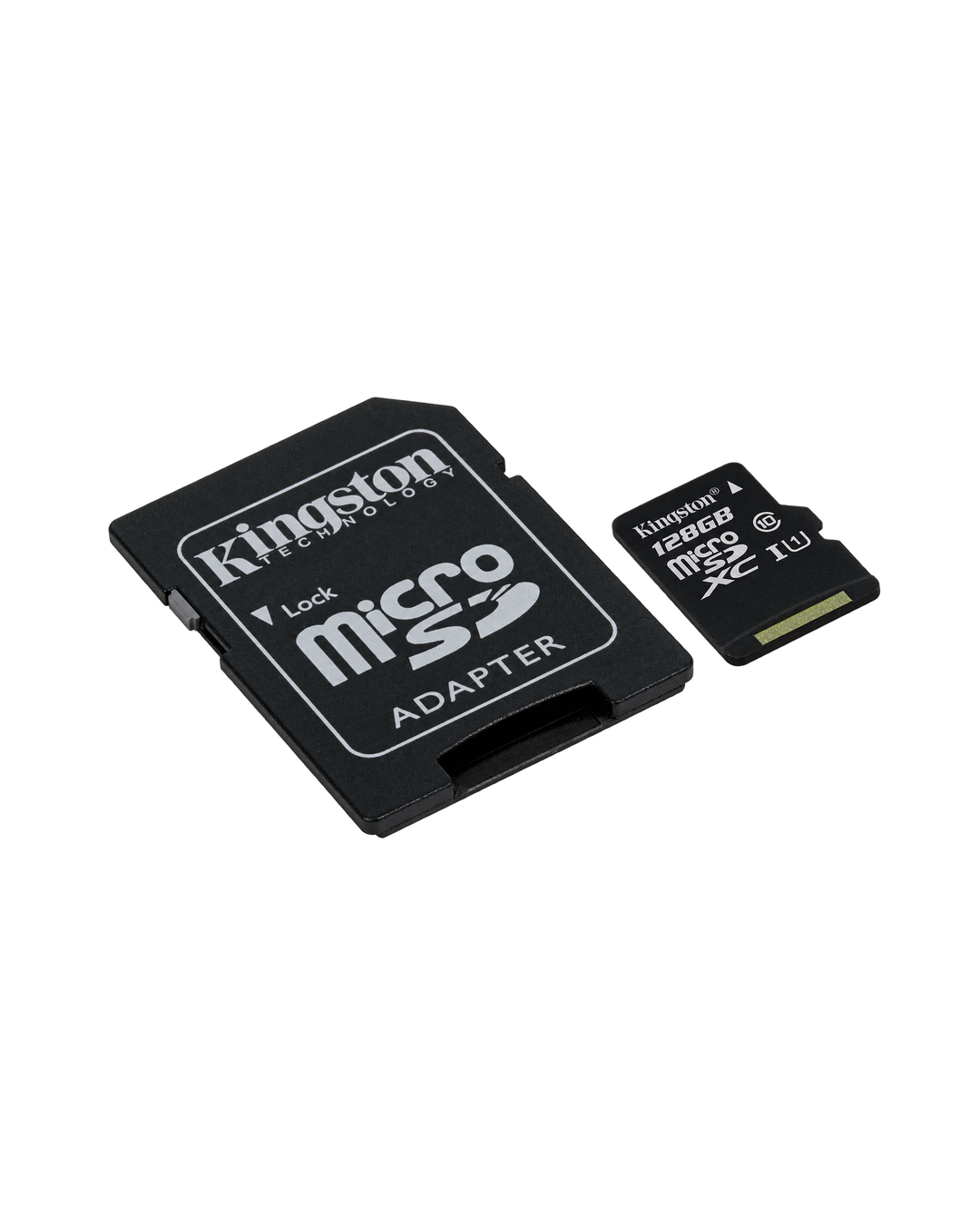 Tarjeta microSD Kingston Canvas Select Plus 128 GB, 100 MB/s con adaptador SD
