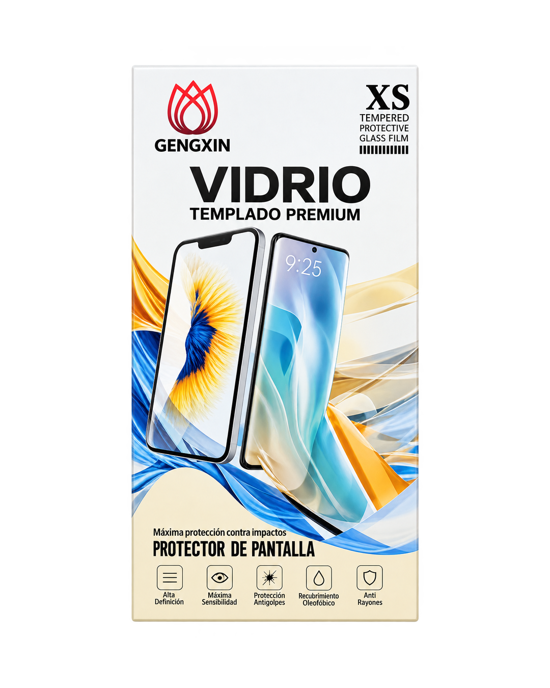 Vidrio templado premium Gengxin para Y9 Prime